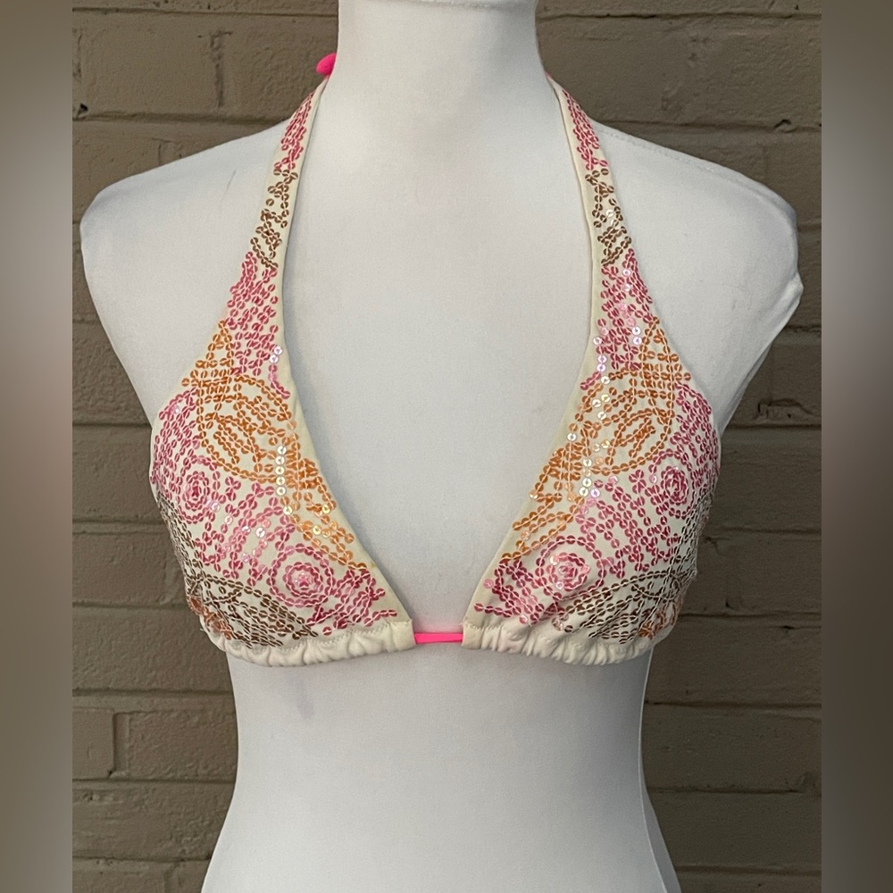 Victoria’s Secret sequined bikini top